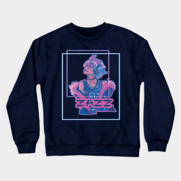 Zazz Crewneck Sweatshirt by KO-of-the-self